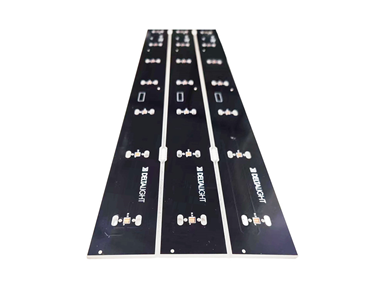 Aluminum PCB：Thick copper PCB：1-layers-AL 2W-2.8mm/2oz-ENIG